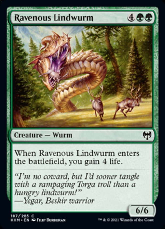 Lindwurm vorace [Kaldheim]