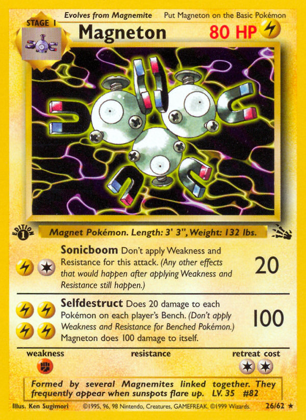 Magneton (26/62) [Fossil 1.ª edición]