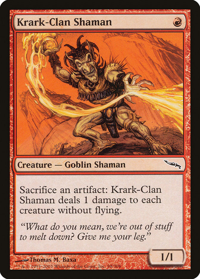 Chamán del Clan Krark [Mirrodin]