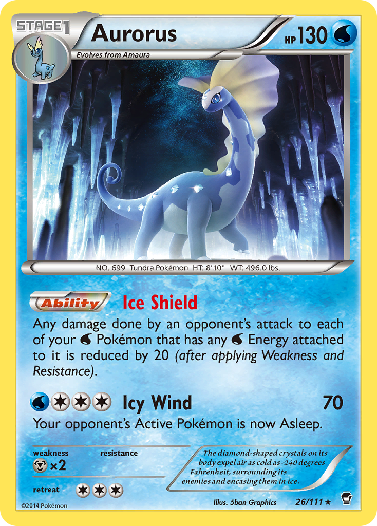 Aurorus (26/111) [XY: Poings Furieux]