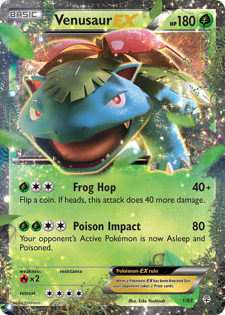 Florizarre EX (1/83) [XY: Générations]