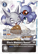 ¡Potenciador de memoria negro! [P-039] (Paquete de promoción de la caja - Siguiente aventura) [Cartas promocionales]