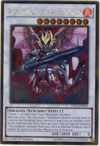 Ignister Prominence, le Dracoslayer Explosif [PGL3-FR062] Gold Rare