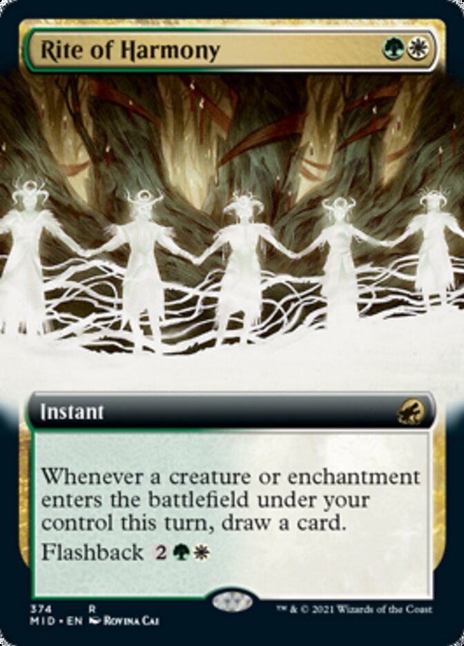 Rite d'harmonie (Extended Art) [Innistrad: Chasse de minuit]