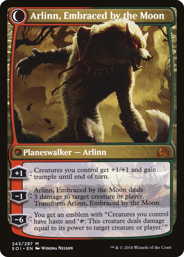 Arlinn Kord // Arlinn, embrassée par la Lune [Secret Lair : De mignonne à brute]