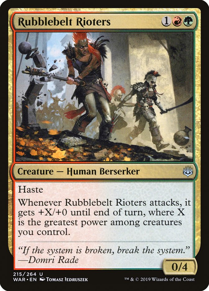 Émeutiers de la ceinture de débris [Guerre des Planeswalkers]