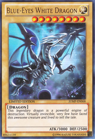 Dragon Blanc aux Yeux Bleus [JUMP-EN068] Ultra Rare