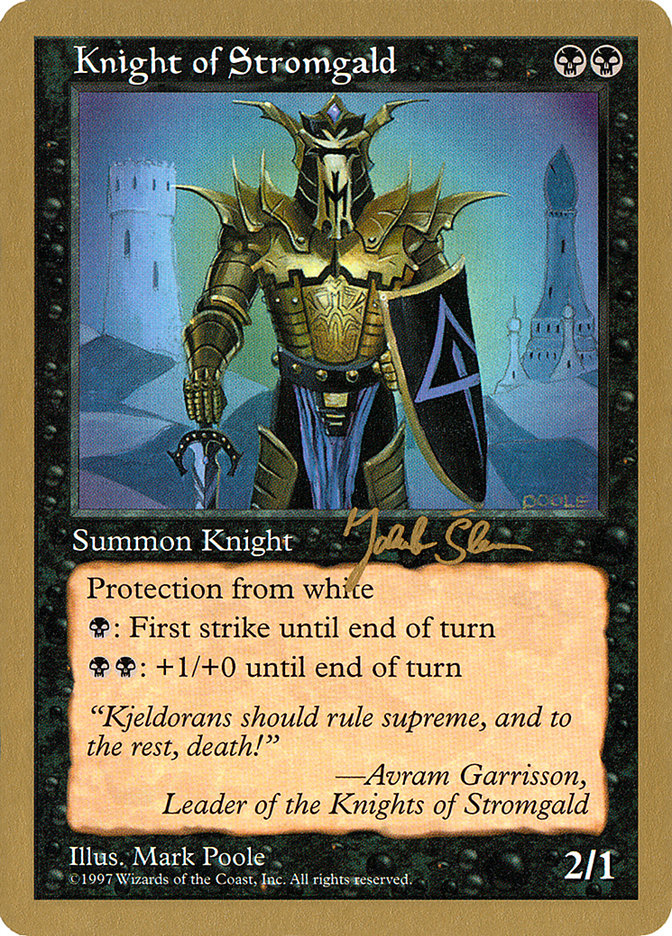 Chevalier de Stromgald (Jakub Slemr) [Decks de Championnat du Monde 1997]