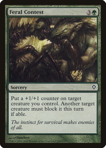 Feral Contest [Despertar del Mundo]