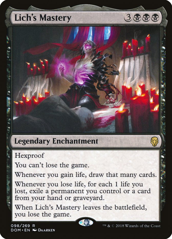 Maîtrise de liche [Dominaria]
