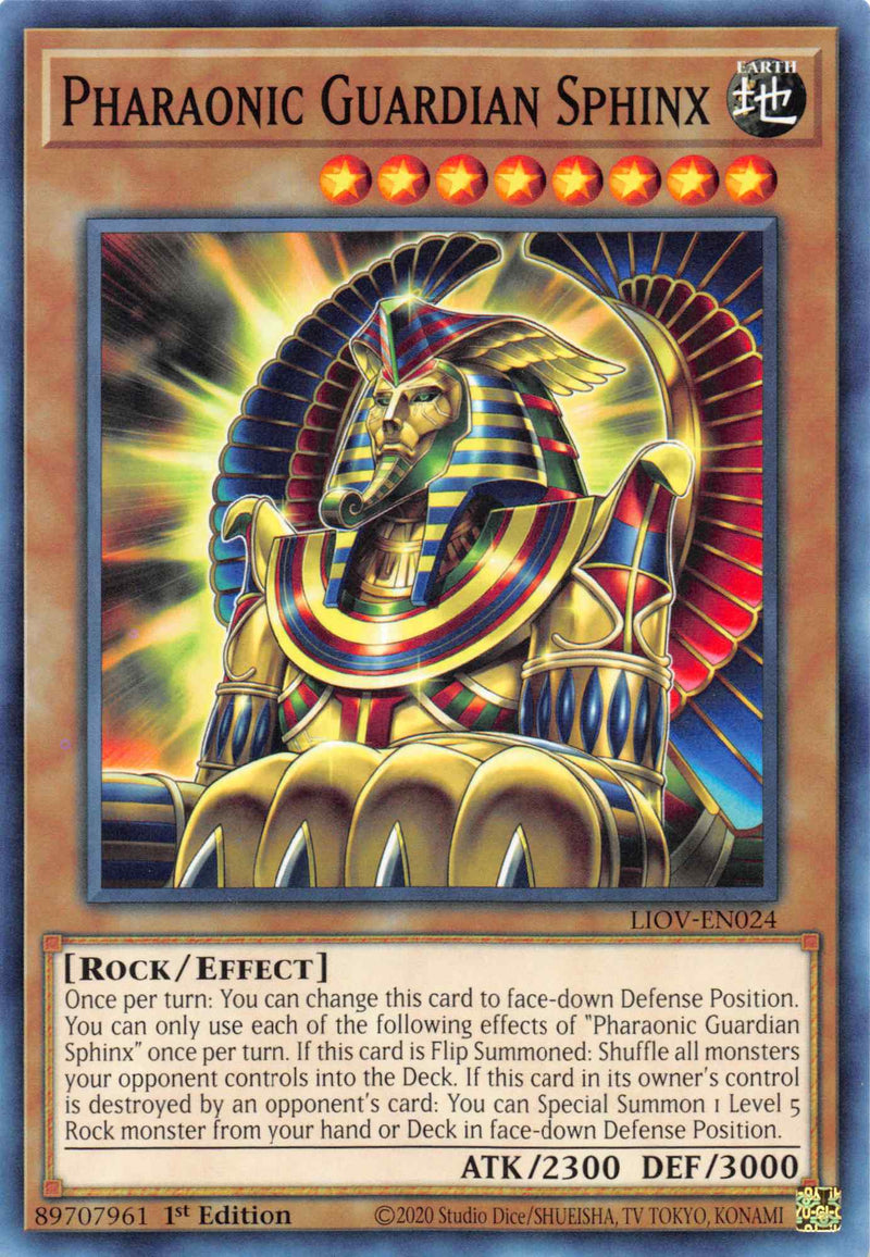 Sphinx Gardien Pharaonique [LIOV-FR024] Commune
