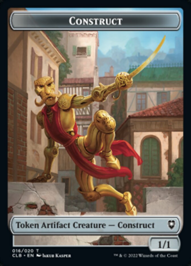 Jeton de construction [Commander Legends : Battle for Baldur's Gate Tokens]
