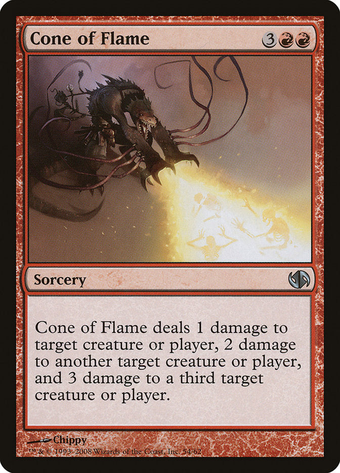 Cono de llamas [Duel Decks: Jace vs. Chandra]