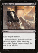 Récompense finale [Amonkhet]