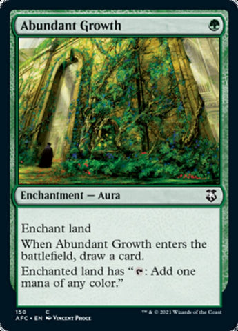 Croissance abondante [Magic: The Gathering—Commander Légendes : la bataille de la Porte de Baldur]