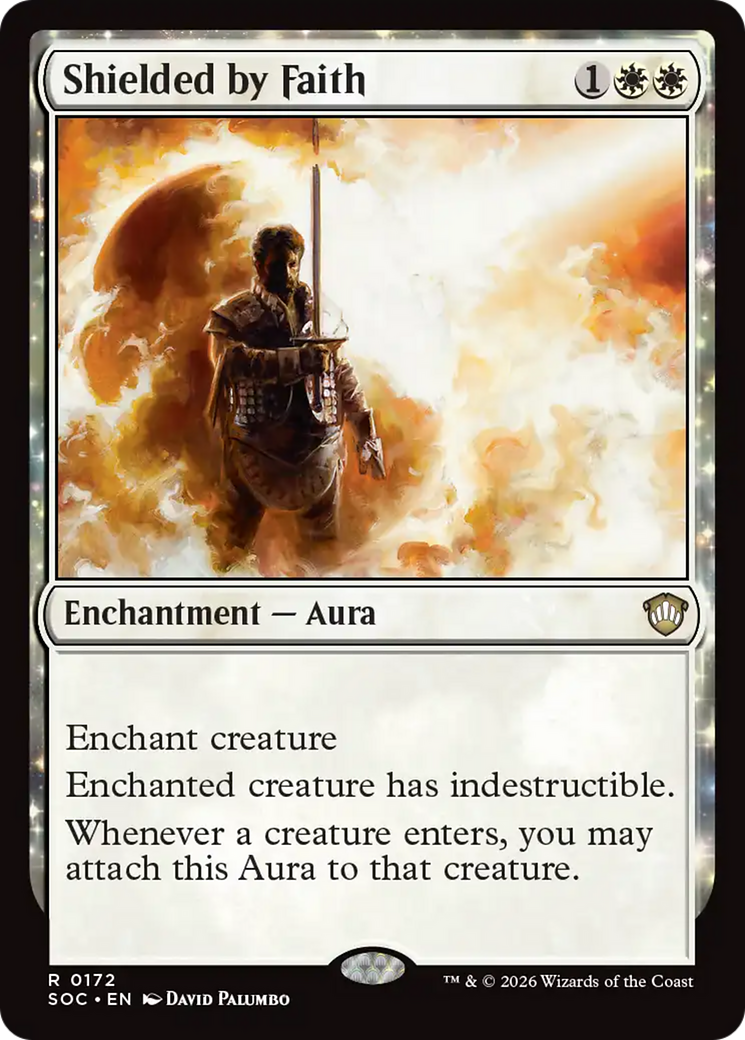 Escudado por la fe [Secretos de Commander de Strixhaven]