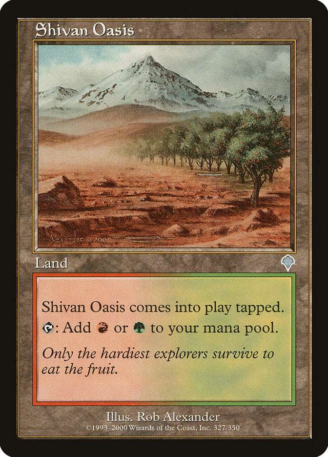 Oasis Shivan [Invasion]