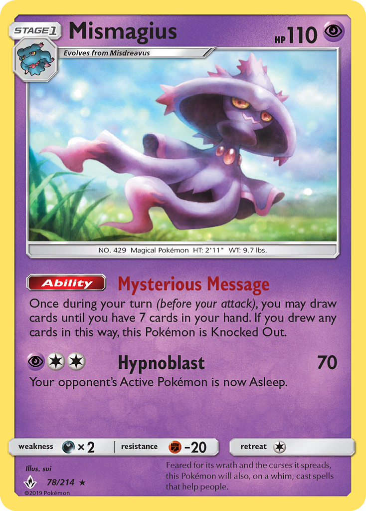Mismagius (78/214) [Sol y Luna: Lazos Indestructibles]