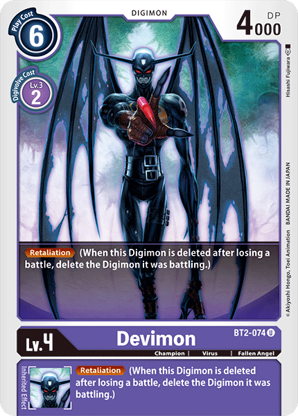Devimon [BT2-074] [Sobres de Refuerzo Especial Ver.1.0]