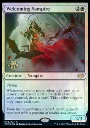 Vampire accueillant [Innistrad: Vœu écarlate promos d'avant-première]