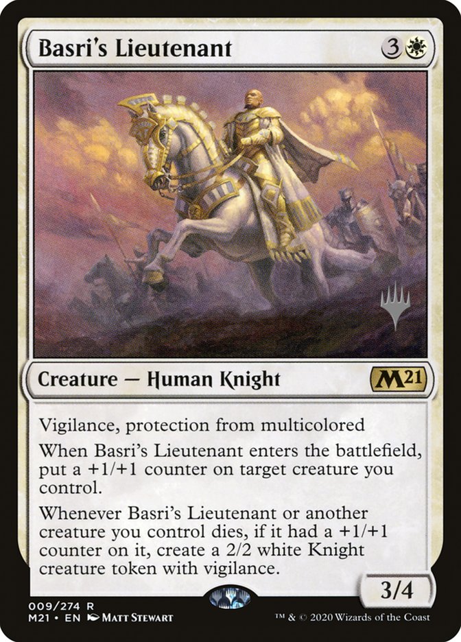 Lieutenant de Basri (Pack promo) [Promos Les cartes de base 2021]