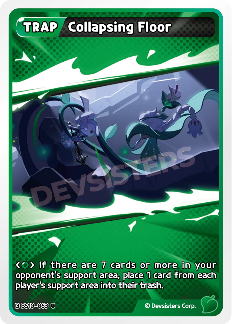 Image for Collapsing Floor (BS10-063) (BS10) - CookieRun: Braverse TCG