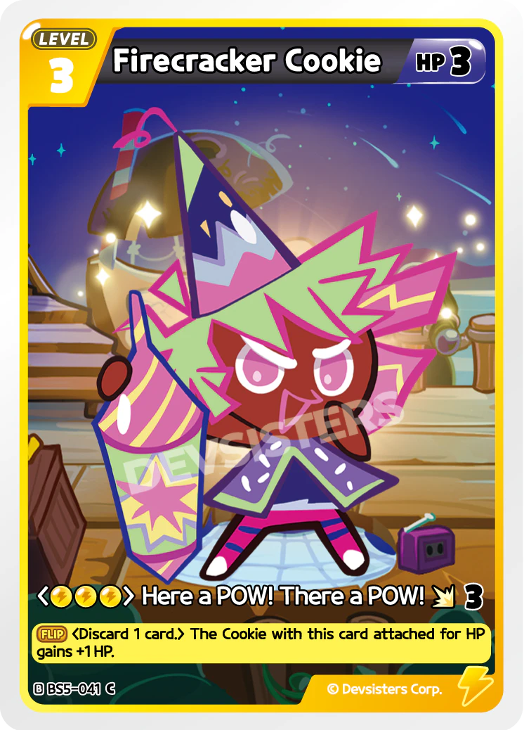 Image for Firecracker Cookie (BS5-041) (BS5) - CookieRun: Braverse TCG