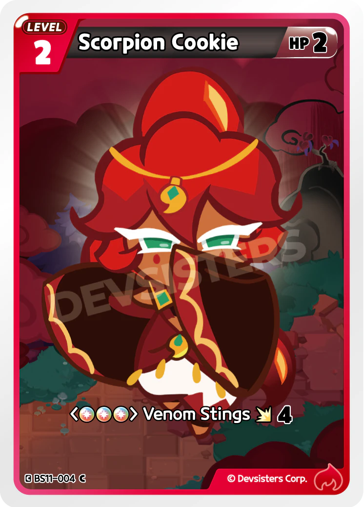 Image for Scorpion Cookie (BS11-004) (BS11) - CookieRun: Braverse TCG
