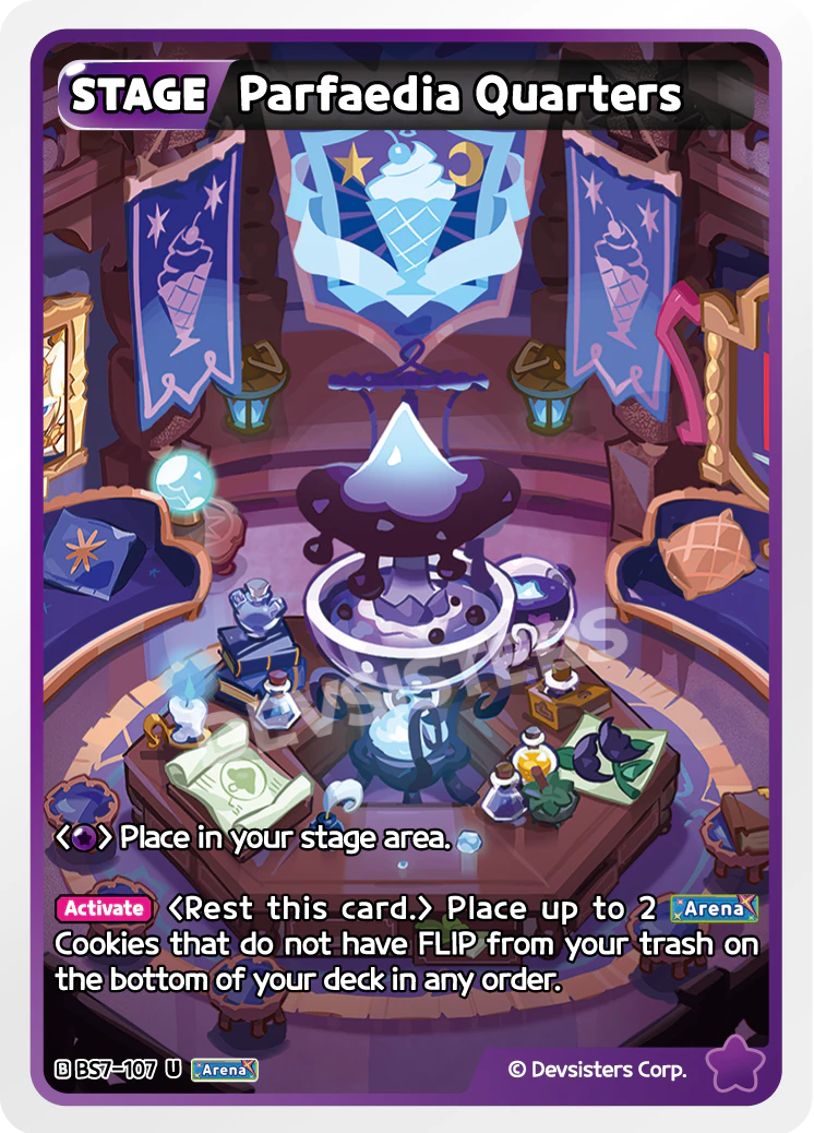 Image for Parfaedia Quarters (BS7-107) (BS7) - CookieRun: Braverse TCG