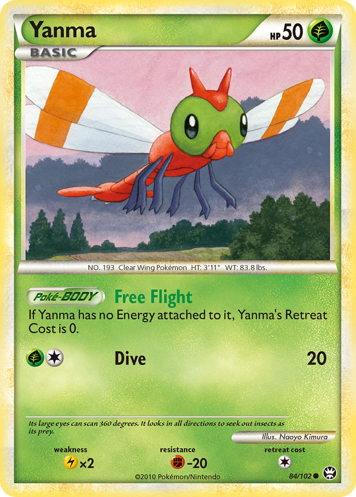 Yanma (84/102) [HeartGold & SoulSilver: Triomphe]