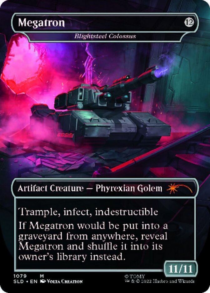 Colosse de Pestacier - Megatron (Sans bordure) [Série de l'Antre secret]
