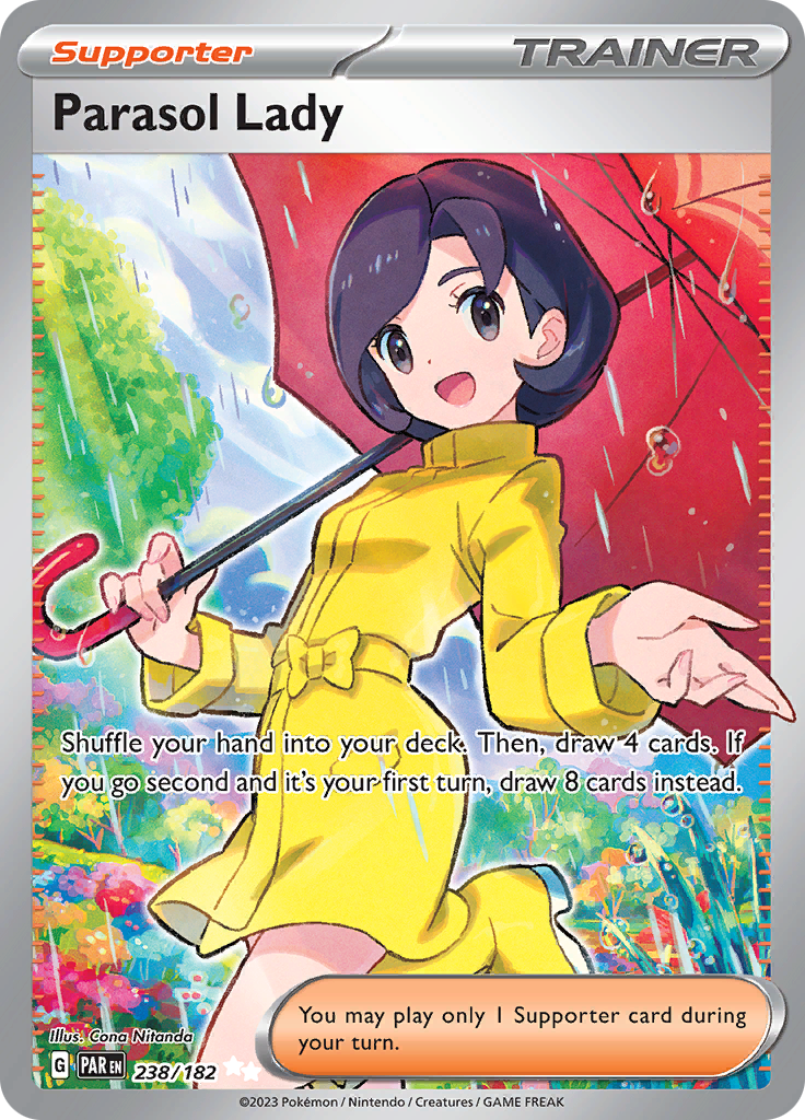 Dame au Parasol (238/182) [Écarlate et Violet : Faille Paradoxe]