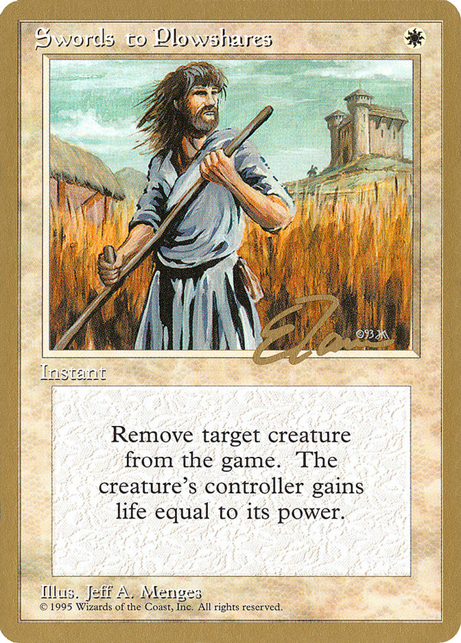 Épées en socs (Eric Tam) [Pro Tour Collector Set]