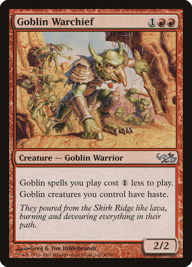 Chef de guerre gobelin [Decks de duel : Elfes contre Gobelins]
