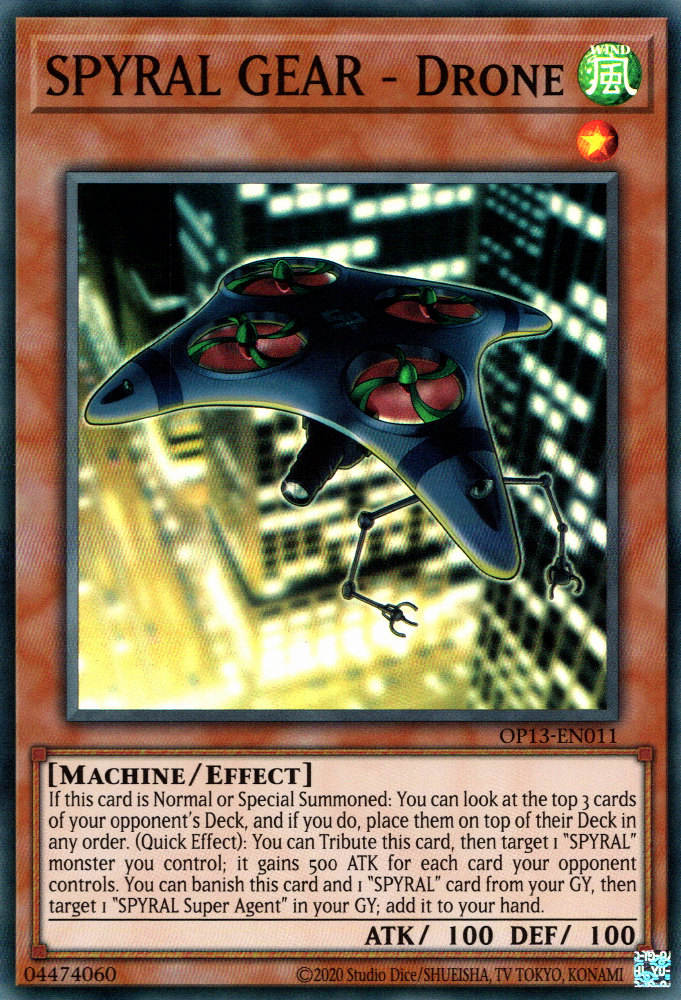 EQUIPEMENT SPYRAL - Drone [OP13-FR011] Super Rare