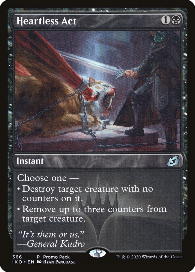 Acte cruel (Pack promo) [Ikoria: La Terre des Béhémoths Promos]