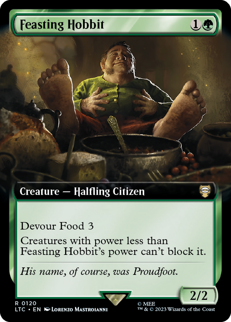 Hobbit festif (Extended Art) [Le Seigneur des Anneaux : Contes de la Terre du Milieu Commander]