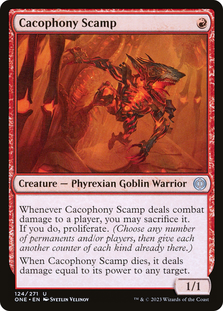 Cacophonie scélérate [Phyrexia : Tout sera un]