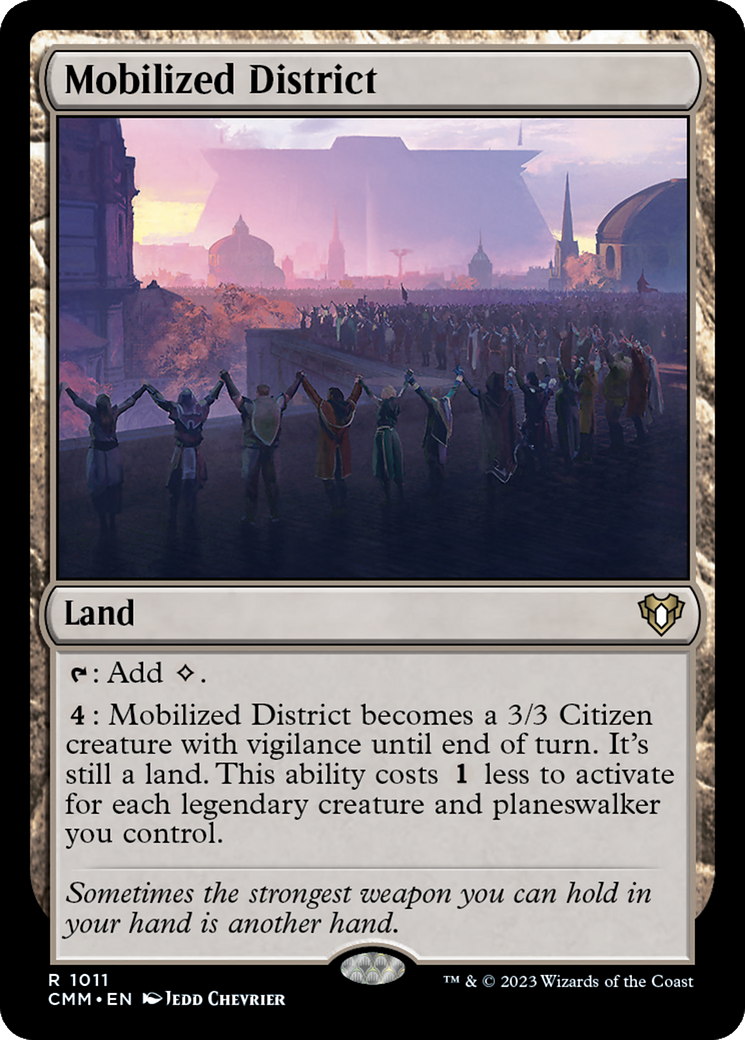 District Mobilisé [Commander Masters]