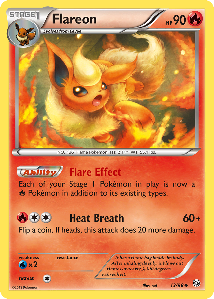 Pyroli (13/98) [XY – Origines Antiques]