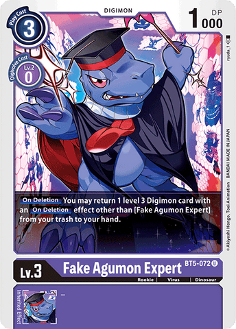 Agumon expert (faux) [BT5-072] [Battle of Omni]