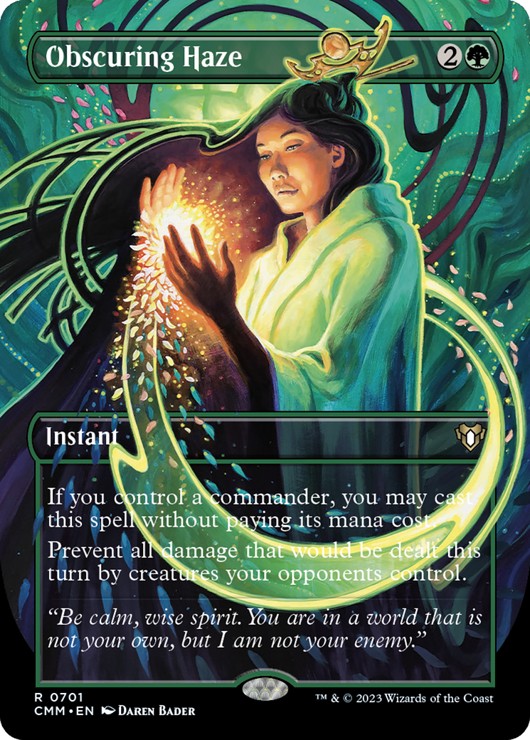 Brume aveuglante (Illustration alternative sans bordure) [Commander Masters]