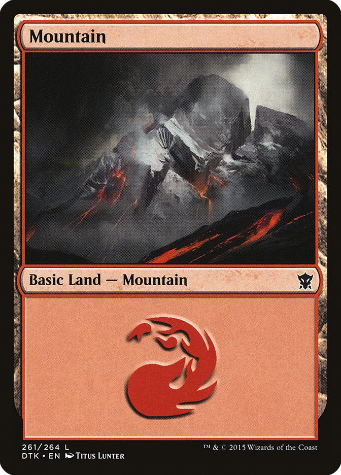Montagne (261) [Dragons de Tarkir]