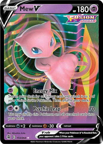 Mew V (113/264) [Espada y Escudo: Golpe Fusión]