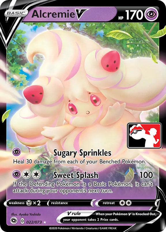 Alcremie V (22/73) [Serie de Paquetes de Premios Uno]