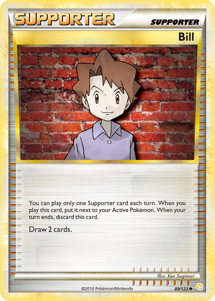 Bill (89/123) [HeartGold & SoulSilver: Set de Base]