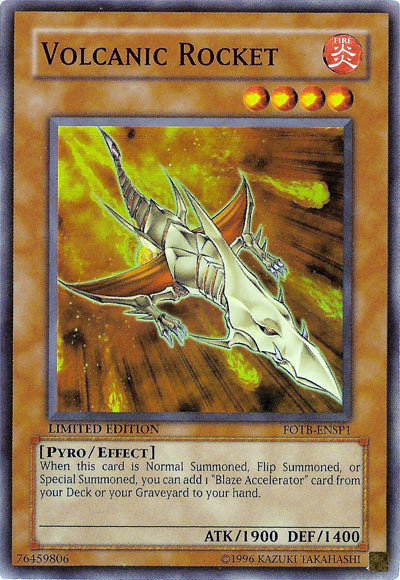 Fusée Volcanique [FOTB-FRSP1] Super Rare