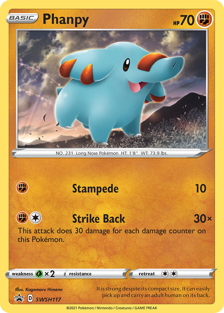 Phanpy (EB117) [Épée et Bouclier : Promos Black Star]