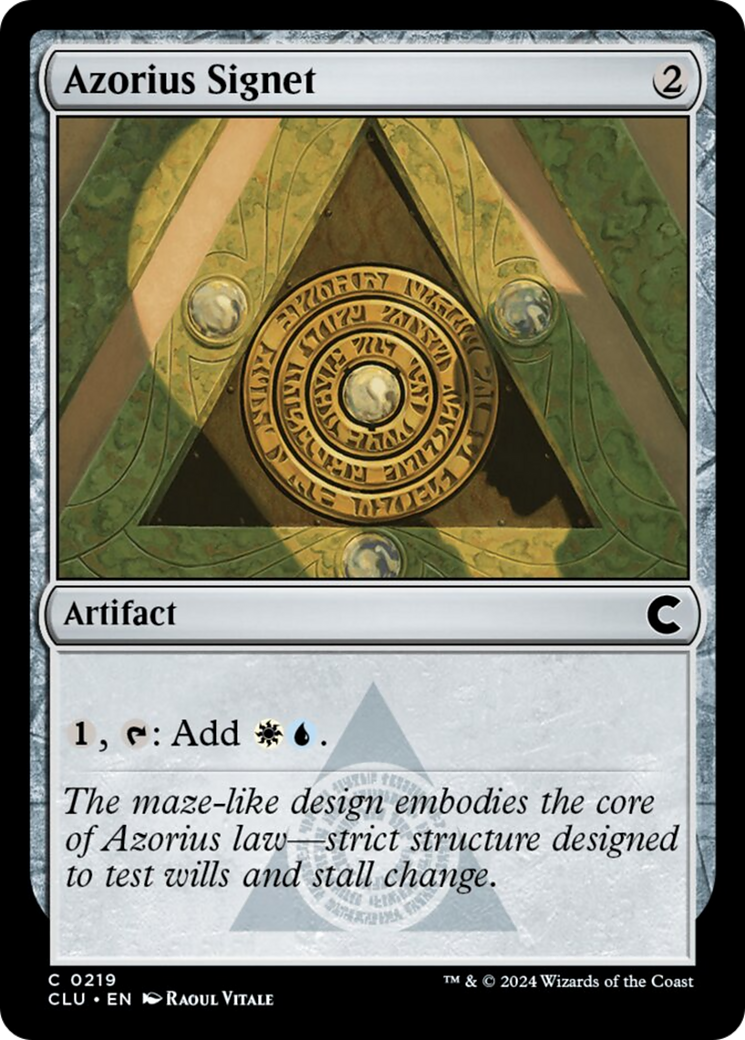 Sceau d'Azorius [Ravnica : Édition Cluedo]