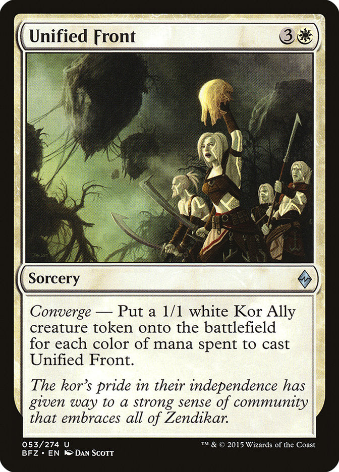 Front uni [Bataille pour Zendikar]
